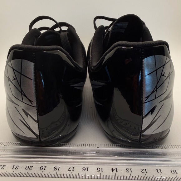 Thestron Black Patent Track Field Sprint Spikes Shoes Mens 7.5 Womens 9 EUR 40 main image 9